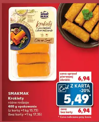 Kaufland Krokiety Smakmak oferta