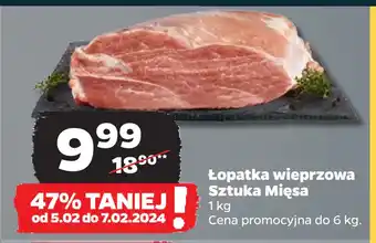 Netto Łopatka wieprzowa Sztuka Mięsa oferta