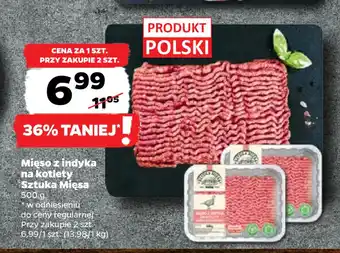 Netto Mięso z indyka na kotlety Sztuka Mięsa oferta