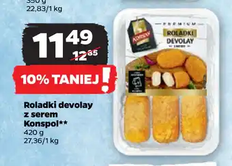 Netto Roladki devolay z serem Konspol oferta
