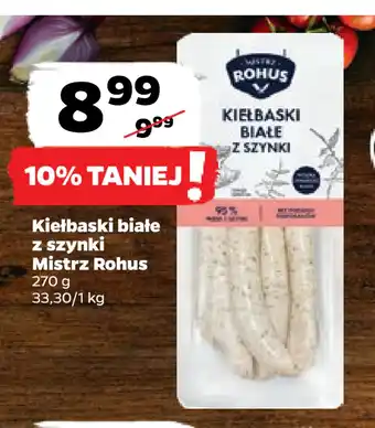 Netto Kiełbaski białe z szynki Mistrz Rohus oferta