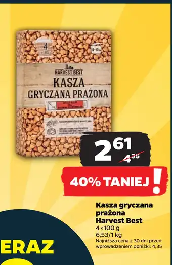 Netto Kasza gryczana prażona Harvest Best oferta