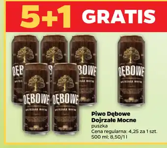 Netto Piwo Dębowe Dojrzałe Mocne oferta