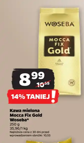 Netto Kawa mielona Mocca Fix Gold Woseba oferta