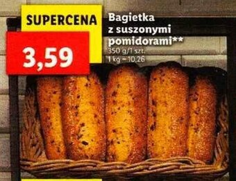 Lidl Bagietka z suszonymi pomidorami 350g oferta