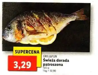 Lidl Świeża dorada patroszona 100g oferta