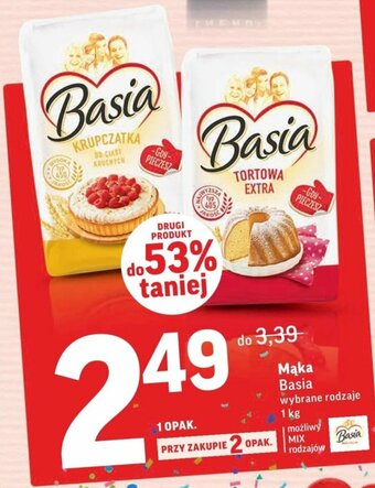 Intermarche Mąka Basia 1kg oferta