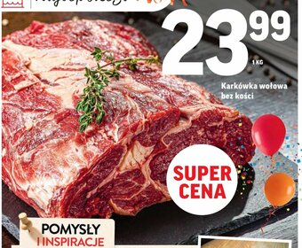 Intermarche Karkówka wołowa bez kości 1kg oferta