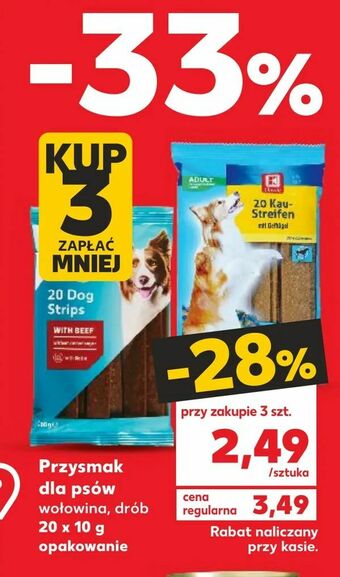 Kaufland Przysmak dla psów oferta