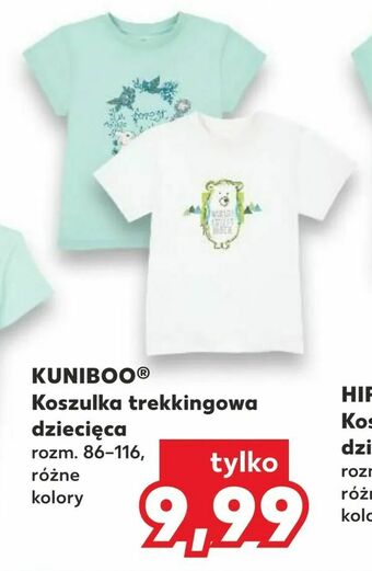 Kaufland Koszulka trekkingowa dziecięca oferta