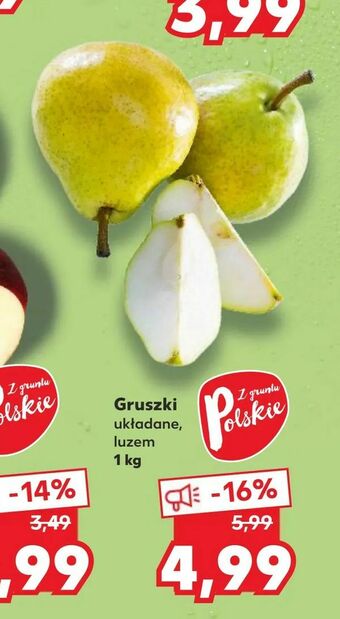 Kaufland Gruszki oferta