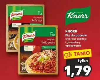 Kaufland KNORR Fix do potraw oferta