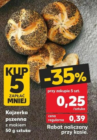 Kaufland Kajzerka pszenna oferta