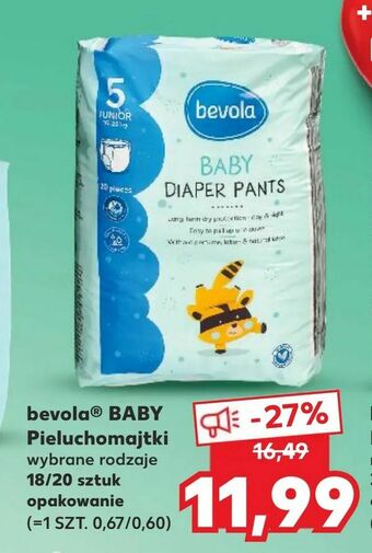 Kaufland bevola ® BABY Pieluchomajtki oferta