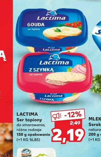 Kaufland LACTIMA Ser topiony oferta
