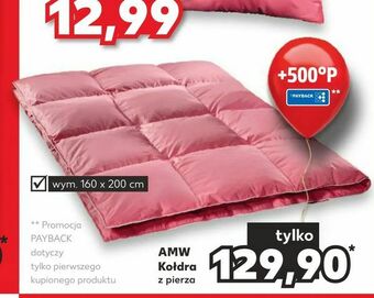 Kaufland AMW Kołdra. z pierza oferta