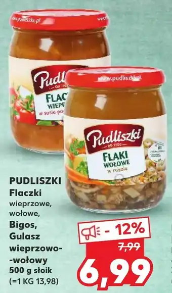 Kaufland Pudliszki flaczki oferta