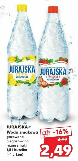 Kaufland JURAJSKA Woda smakowa oferta
