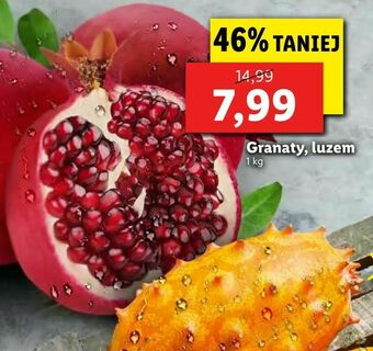 Lidl Granaty, luzem oferta
