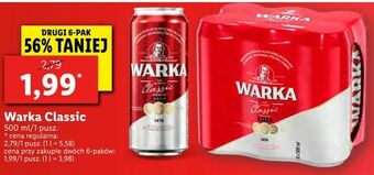 Lidl Warka Classic oferta