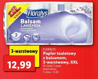 Lidl Papier toaletowy z balsamem, 3-warstwowy, XXL oferta