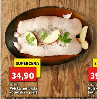 Lidl Polska gęś biała kołudzka - pierś oferta