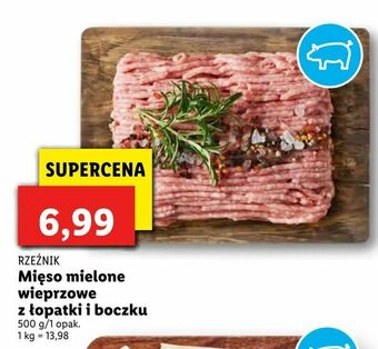Lidl Mięso mielone wieprzowe z łopatki i boczku oferta