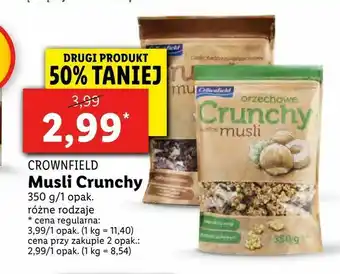 Lidl Musli Crunchy oferta