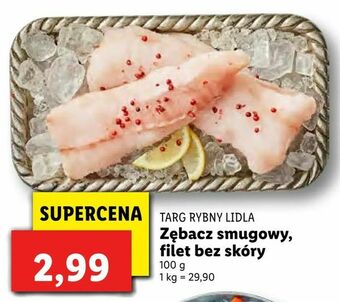 Lidl Zębacz smugowy, filet bez skóry oferta
