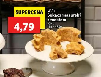 Lidl Sękacz mazurski z masłem oferta