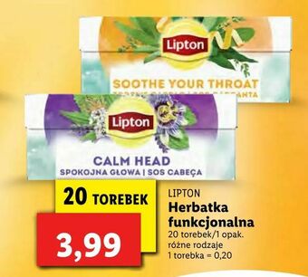 Lidl Herbatka funkcjonalna oferta