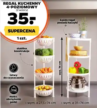 Netto REGAŁ KUCHENNY 4-POZIOMOWY oferta