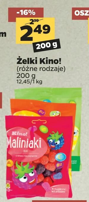 Netto Żelki Kino! oferta