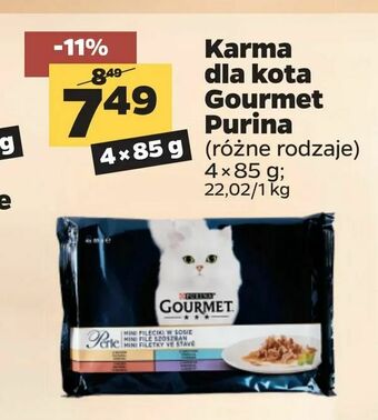 Netto Karma dla kota Gourmet Purina oferta
