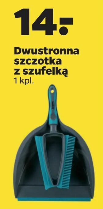 Netto Dwustronna szczotka z szufelką oferta