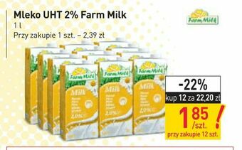 Stokrotka Mleko UHT 2% Farm Milk oferta