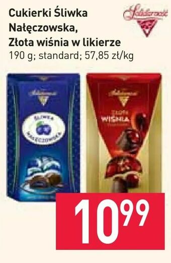 Stokrotka Cukierki Śliwka Nałęczowska, Złota wiśnia w likierze oferta