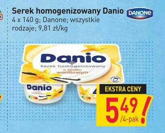 Stokrotka Serek homogenizowany Danio oferta