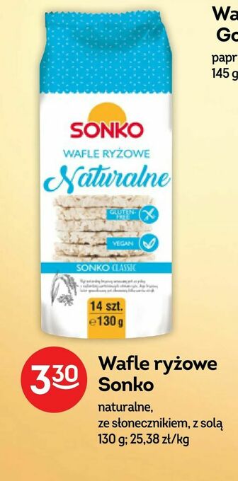 Żabka Wafle ryżowe Sonko oferta