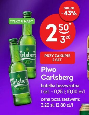 Żabka Piwo Carlsberg oferta