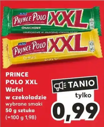 Kaufland PRINCE POLO XXL Wafel w czekoladzie 50 g oferta