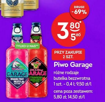 Żabka Piwo Garage oferta