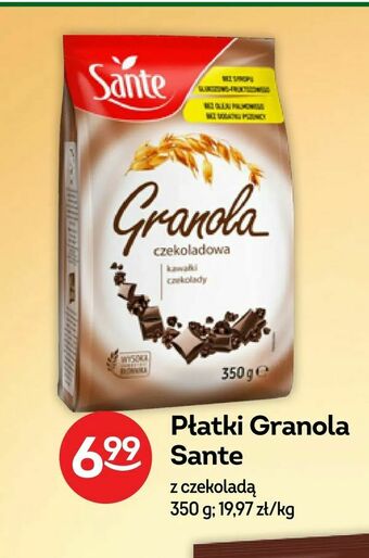 Żabka Płatki granola sante oferta