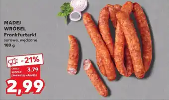 Kaufland MADEJ WRÓBEL Frankfurterki 100 g oferta