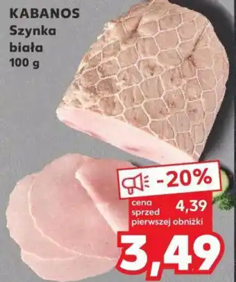 Kaufland KABANOS Szynka biała 100 g oferta