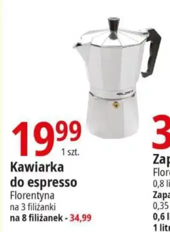 E.Leclerc Kawiarka do espresso Florentyna oferta