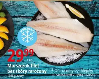 E.Leclerc Morszczuk filet bez skóry mrożony 1 kg oferta