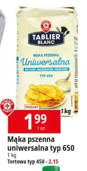 E.Leclerc Mąka pszenna uniwersalna typ 650 1 kg oferta