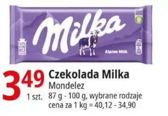 E.Leclerc Czekolada Milka Mondelez 87-100g oferta