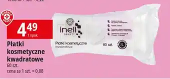 E.Leclerc Płatki kosmetyczne kwadratowe 60 szt. oferta